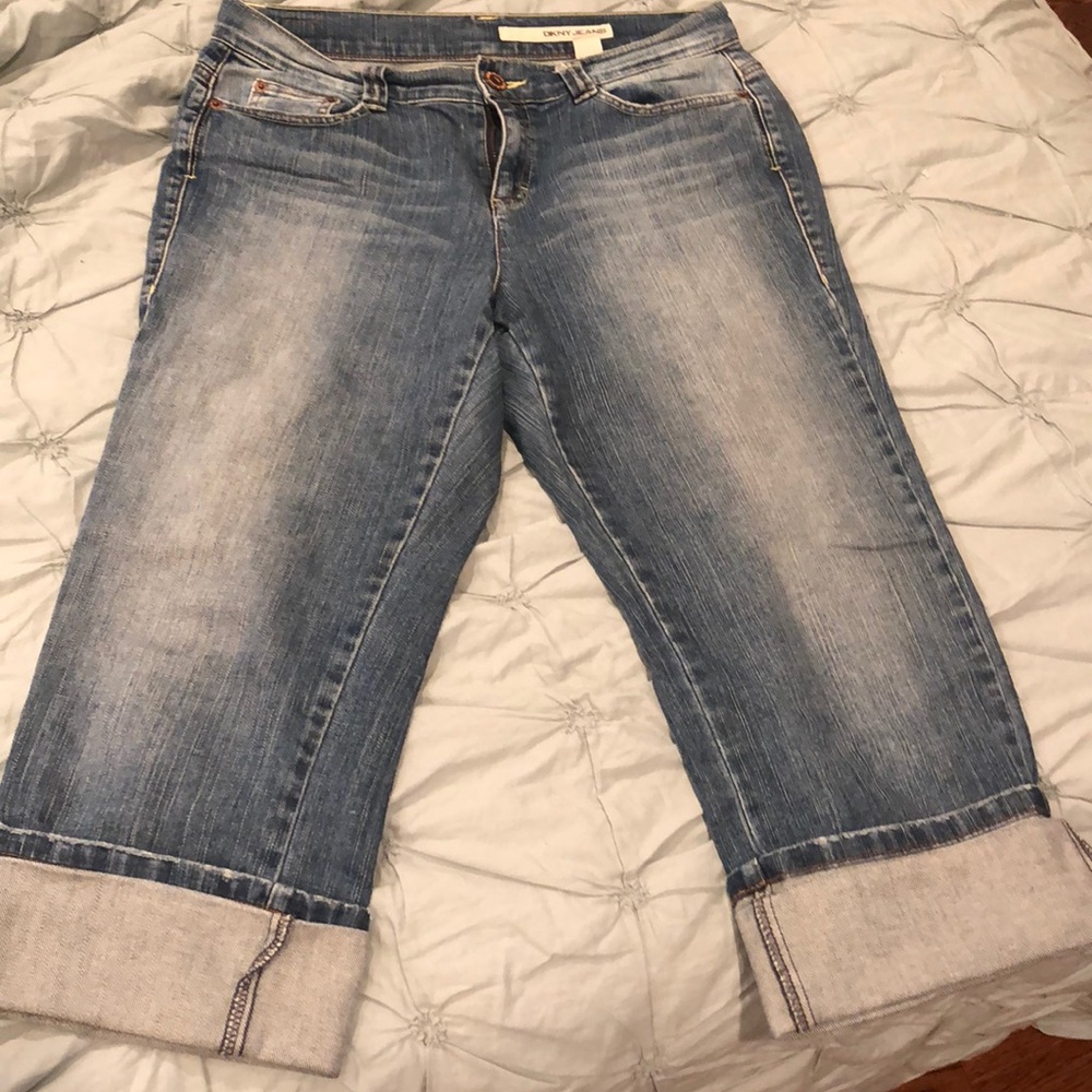 DKNY ankle / cropped  jeans Donna Karen denim